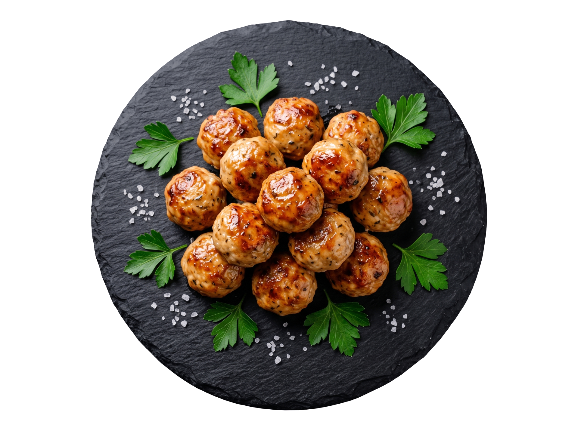 Mini Almôndegas de Frango